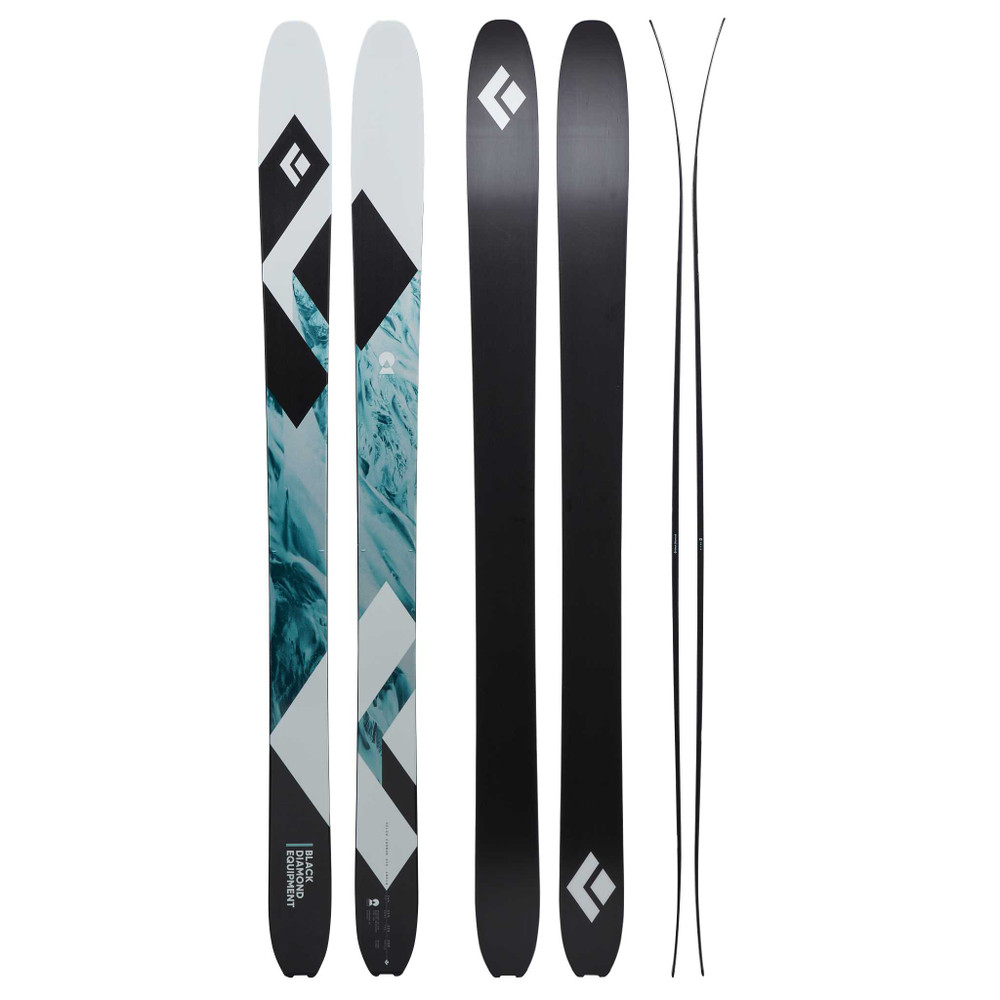 Picture of the Black diamond Helio carbon 115 skis.